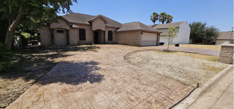 Stamped concrete resize